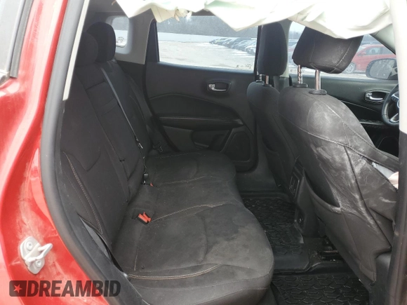 2018 Jeep Compass Sport with VIN 3C4NJCAB2JT411036, listed as a Copart auction lot 46046895 with 102,642 mi miles and Salvage Title. Bid and sale history available at carsss.com. Image 11.