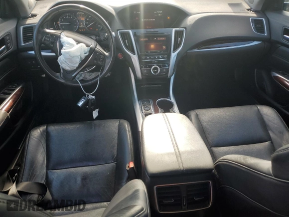 2017 Acura TLX V6 w/Technology Pkg with VIN 19UUB3F58HA000593, listed as a Copart auction lot 43967695 with 83,241 mi miles and Non Repairable. Bid and sale history available at carsss.com. Image 8.