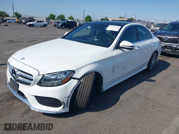 2016 Mercedes-Benz C 300 with VIN 55SWF4JB8GU119084, listed as a IAAI auction lot 42516144 with 127,222 mi miles and . Bid and sale history available at DreamBid. Image 6.
