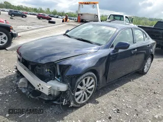 2007 Lexus IS 250 with VIN JTHBK262375045419, listed as a Copart auction lot 54405125 with 68,968 mi miles and Salvage title. Bid and sale history available at DreamBid. Image 1.