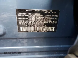 2019 Subaru Forester Limited with VIN JF2SKASC4KH569987, listed as a Copart auction lot 48740335 with 99,920 mi miles and Salvage Title. Bid and sale history available at carsss.com. Image 13.