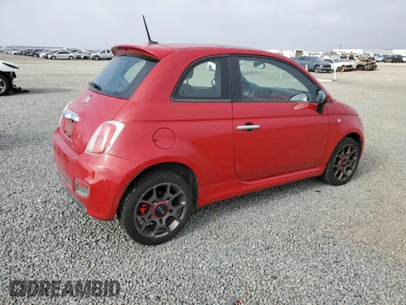 2012 FIAT 500 Sport z VIN 3C3CFFBRXCT384228, wystawiony jako Copart lot #59374635 z przebiegiem 150 869 mil mil oraz Czysty tytuł • Clean title. Historia ofert i sprzedaży dostępna na DreamBid. Obrazek 3.