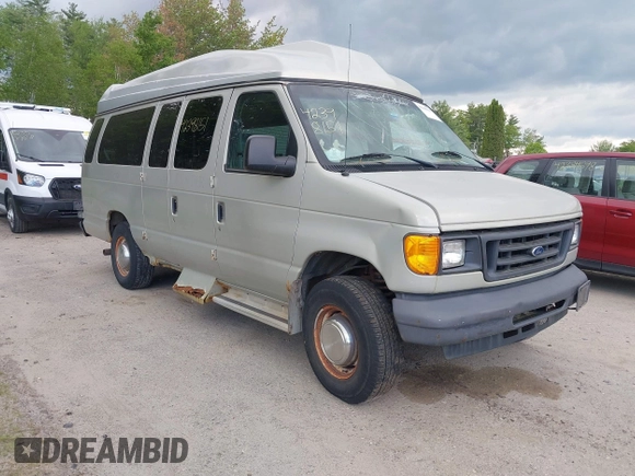 2006 Ford Econoline Passenger XL with VIN 1FBSS31L86HA07841, listed as a IAAI auction lot 42398151 with Not provided miles and . Bid and sale history available at DreamBid. Image 1.