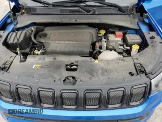 2022 Jeep Compass Altitude with VIN 3C4NJCBB8NT198162, listed as a Copart auction lot 88754355 with 50,397 mi miles and Salvage title. Bid and sale history available at DreamBid. Image 14.