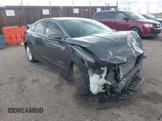2016 Ford Fusion SE Hybrid with VIN 3FA6P0LU1GR191528, listed as a IAAI auction lot 42283058 with Not provided miles and . Bid and sale history available at DreamBid. Image 1.
