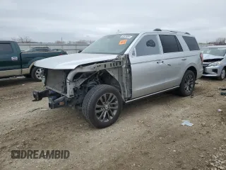 2019 Ford Expedition Limited with VIN 1FMJU2AT8KEA25369, listed as a Copart auction lot 85576284 with 0 mi miles and Salvage Title. Bid and sale history available at carsss.com. Image 1.