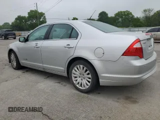2010 Ford Fusion Hybrid with VIN 3FADP0L37AR379511, listed as a Copart auction lot 56175385 with 124,136 mi miles and Salvage title. Bid and sale history available at DreamBid. Image 2.