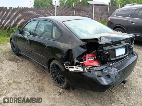 2007 Subaru Legacy GT Limited with VIN 4S3BL676X74209276, listed as a Copart auction lot 61042805 with 219,884 mi miles and Salvage title. Bid and sale history available at DreamBid. Image 2.