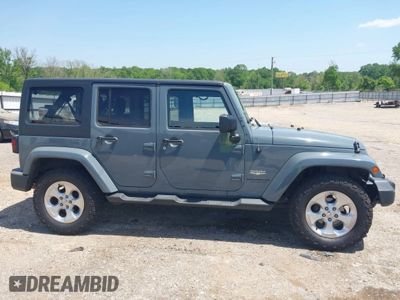 2014 Jeep Wrangler Unlimited Sahara with VIN 1C4BJWEG5EL326980, listed as a IAAI auction lot 42031659 with 116,181 mi miles and . Bid and sale history available at DreamBid. Image 13.