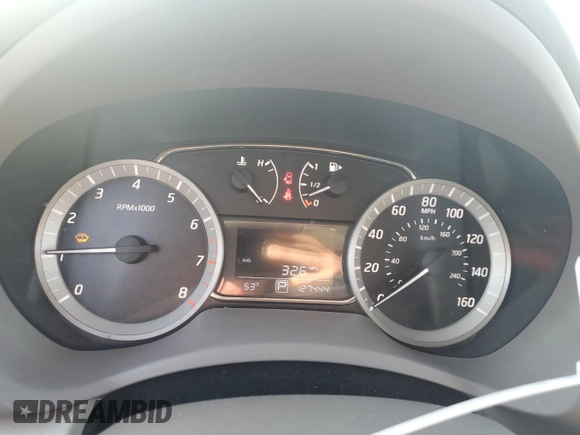 2013 Nissan Sentra S with VIN 3N1AB7AP8DL669194, listed as a Copart auction lot 54205345 with 127,444 mi miles and Salvage Title. Bid and sale history available at DreamBid. Image 9.