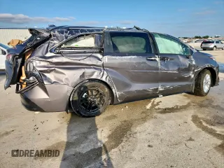 2023 Toyota Sienna Platinum with VIN 5TDESKFC1PS107059, listed as a Copart auction lot 59583485 with Not provided miles and Salvage title. Bid and sale history available at DreamBid. Image 3.