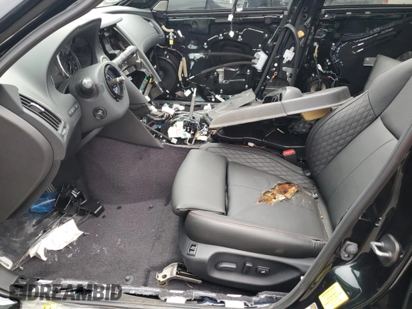 2024 Infiniti Q50 Red Sport 400 with VIN JN1FV7DR7RM680467, listed as a Copart auction lot 86691374 with 51 mi miles and Non repairable. Bid and sale history available at DreamBid. Image 7.