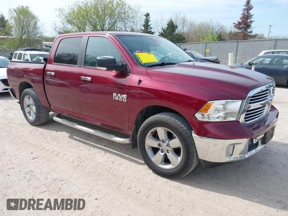 2017 Ram 1500 Big Horn z VIN 1C6RR7LG3HS641326, wystawiony jako IAAI lot #42213299 z przebiegiem 117 824 mil mil oraz . Historia ofert i sprzedaży dostępna na DreamBid. Obrazek 1.