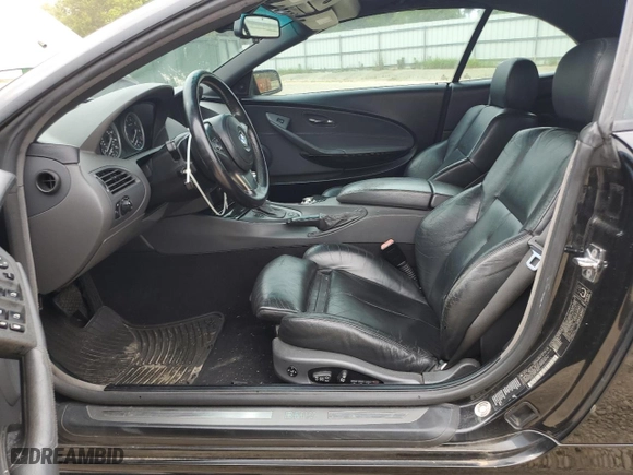 2004 BMW 6 Series 645Ci with VIN WBAEK73424B322248, listed as a Copart auction lot 53040994 with 134,604 mi miles and Salvage Title. Bid and sale history available at carsss.com. Image 7.