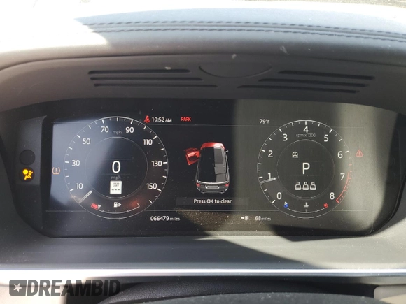 2019 Land Rover Range Rover Sport HSE Dynamic с VIN SALWV2SV0KA417947, выставлен на аукционе Copart как лот 53117545 с пробегом 66 479 миль миль и Списание • Salvage title. История ставок и продаж доступна на DreamBid. Изображение 9.