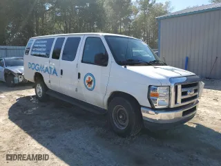 2014 Ford Econoline Wagon XL with VIN 1FBSS3BL8EDA99831, listed as a Copart auction lot 45062605 with 121,006 mi miles and Salvage Title. Bid and sale history available at carsss.com. Image 4.