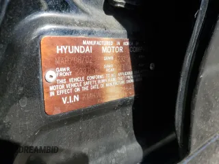2002 Hyundai Sonata GLS with VIN KMHWF35H92A641858, listed as a Copart auction lot 80581244 with 124,020 mi miles and Clean Title. Bid and sale history available at carsss.com. Image 12.