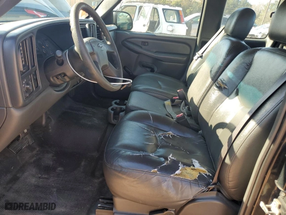 2004 Chevrolet Silverado 1500 Work Truck with VIN 1GCEC19X04Z258782, listed as a Copart auction lot 48362245 with 252,253 mi miles and Salvage Title. Bid and sale history available at carsss.com. Image 7.