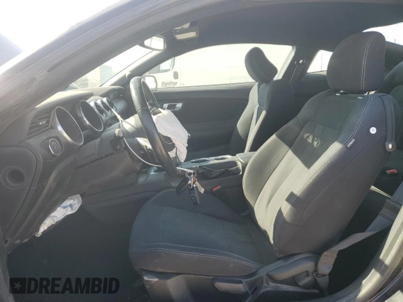 2019 Ford Mustang EcoBoost with VIN 1FA6P8TH2K5112042, listed as a Copart auction lot 53453085 with 107,923 mi miles and Salvage Title. Bid and sale history available at carsss.com. Image 7.