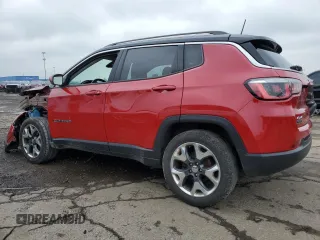2018 Jeep Compass Limited with VIN 3C4NJDCB0JT397379, listed as a Copart auction lot 59751945 with Not provided miles and Salvage title. Bid and sale history available at DreamBid. Image 2.