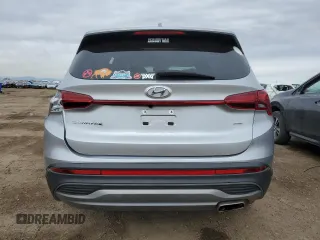 2021 Hyundai Santa Fe SE with VIN 5NMS1DAJ8MH323092, listed as a Copart auction lot 51797865 with 28,533 mi miles and Salvage Title. Bid and sale history available at carsss.com. Image 6.