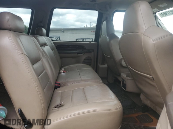 2003 Ford Excursion Limited с VIN 1FMNU43S53EC79513, выставлен на аукционе Copart как лот 72017454 с пробегом Не указан миль и Списание • Salvage title. История ставок и продаж доступна на DreamBid. Изображение 11.