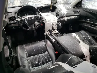 2014 Acura RLX Tech Pkg with VIN JH4KC1F54EC005361, listed as a Copart auction lot 62358524 with 0 mi miles and Salvage Title. Bid and sale history available at carsss.com. Image 8.