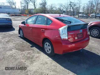 2011 Toyota Prius I with VIN JTDKN3DU8B5337594, listed as a IAAI auction lot 41976798 with 82,840 mi miles. Bid and sale history available at carsss.com. Image 3.