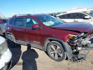 2019 Jeep Cherokee Limited with VIN 1C4PJLDB5KD185344, listed as a IAAI auction lot 41337442 with 88,878 mi miles and . Bid and sale history available at DreamBid. Image 13.