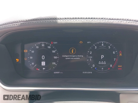2021 Land Rover Range Rover z VIN SALGS5SEXMA436877, wystawiony jako IAAI lot #41950042 z przebiegiem 29 597 mil mil oraz . Historia ofert i sprzedaży dostępna na DreamBid. Obrazek 7.