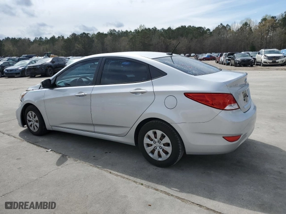 2016 Hyundai Accent SE with VIN KMHCT4AE8GU983076, listed as a Copart auction lot 50184595 with 90,658 mi miles and Salvage Title. Bid and sale history available at carsss.com. Image 2.