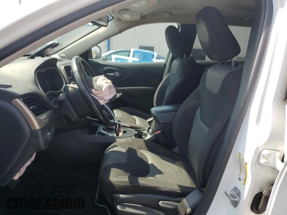 2016 Jeep Cherokee Altitude with VIN 1C4PJLAB5GW355332, listed as a Copart auction lot 55952555 with Not provided miles and Salvage title. Bid and sale history available at DreamBid. Image 7.