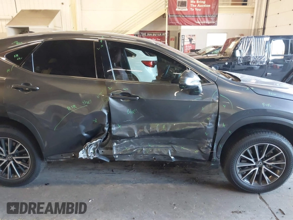 2024 Lexus NX with VIN JTJAGCEZXR5008810, listed as a IAAI auction lot 41152105 with 5,944 mi miles. Bid and sale history available at carsss.com. Image 6.