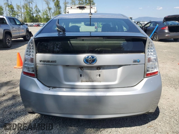 2010 Toyota Prius II with VIN JTDKN3DU8A0063941, listed as a Copart auction lot 54551245 with 114,556 mi miles and Salvage Title. Bid and sale history available at carsss.com. Image 6.