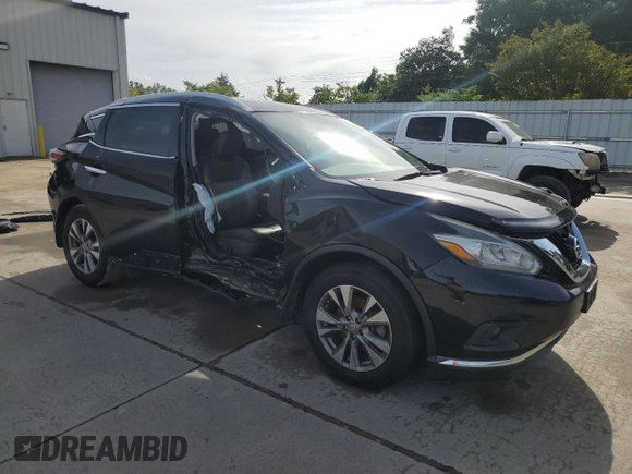 2015 Nissan Murano SL z VIN 5N1AZ2MH7FN236674, wystawiony jako Copart lot #56458925 z przebiegiem 168 320 mil mil oraz Szkoda całkowita • Salvage title. Historia ofert i sprzedaży dostępna na DreamBid. Obrazek 4.