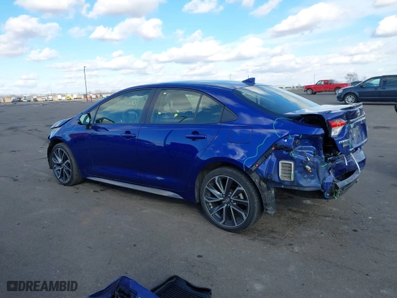 2021 Toyota Corolla SE with VIN JTDS4MCE6MJ062014, listed as a IAAI auction lot 41676601 with 23,902 mi miles. Bid and sale history available at carsss.com. Image 15.