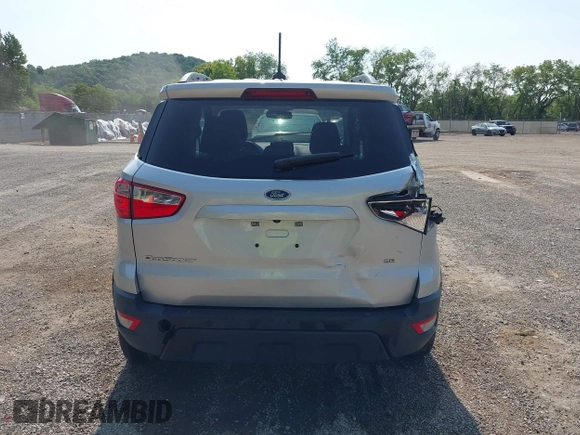 2021 Ford EcoSport SE with VIN MAJ3S2GE3MC412086, listed as a IAAI auction lot 42399957 with 38,628 mi miles and . Bid and sale history available at DreamBid. Image 17.