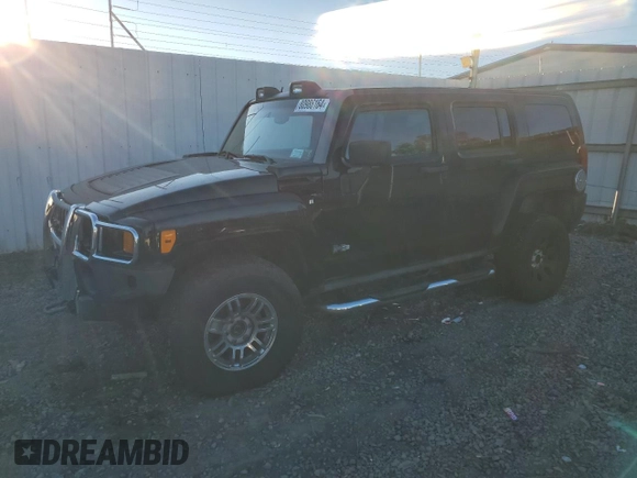 2007 Hummer H3 SUV with VIN 5GTDN13E178199015, listed as a Copart auction lot 80986164 with 175,404 mi miles and Clean Title. Bid and sale history available at DreamBid. Image 1.