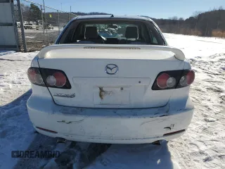 2008 Mazda 6 i Sport VE with VIN 1YVHP80C885M01294, listed as a Copart auction lot 88508995 with 239,017 mi miles and Salvage Title. Bid and sale history available at carsss.com. Image 6.
