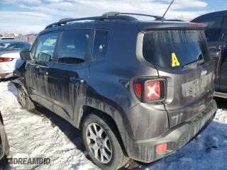 2017 Jeep Renegade Latitude with VIN ZACCJBBB1HPG59635, listed as a Copart auction lot 89309315 with 126,041 mi miles and Salvage Title. Bid and sale history available at carsss.com. Image 2.