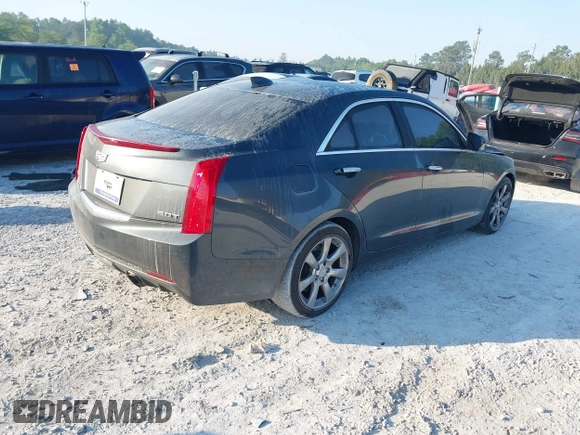 2015 Cadillac ATS Sedan Luxury RWD with VIN 1G6AB5RX4F0122156, listed as a IAAI auction lot 42012891 with 137,879 mi miles. Bid and sale history available at carsss.com. Image 4.