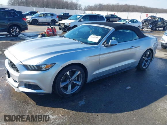 2017 Ford Mustang EcoBoost Premium with VIN 1FATP8UH0H5244081, listed as a IAAI auction lot 40982568 with 61,768 mi miles and . Bid and sale history available at DreamBid. Image 2.