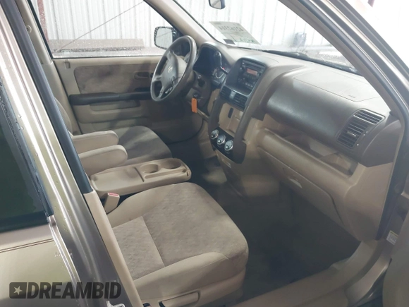 2005 Honda CR-V LX with VIN JHLRD68565C001659, listed as a IAAI auction lot 42162314 with 155,212 mi miles and . Bid and sale history available at carsss.com. Image 5.