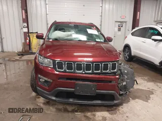 2020 Jeep Compass Latitude with VIN 3C4NJDBB9LT255911, listed as a IAAI auction lot 41398228 with 105,264 mi miles. Bid and sale history available at carsss.com. Image 12.