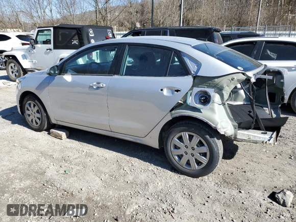 2023 Kia Rio LX with VIN 3KPA24AD6PE603396, listed as a Copart auction lot 47253685 with 5,978 mi miles and Salvage Title. Bid and sale history available at carsss.com. Image 2.