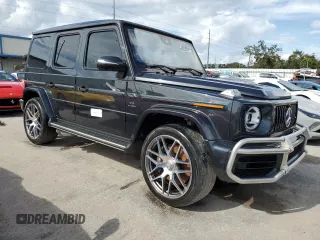 2021 Mercedes-Benz G 63 AMG with VIN W1NYC7HJ3MX415867, listed as a Copart auction lot 68239934 with Not Provided miles and Non Repairable. Bid and sale history available at DreamBid. Image 4.