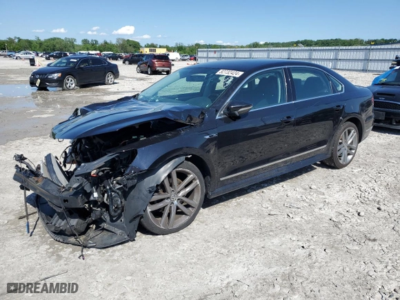 2017 Volkswagen Passat R-Line w/Comfort Pkg with VIN 1VWDT7A35HC062835, listed as a Copart auction lot 52732424 with 148,903 mi miles and Salvage Title. Bid and sale history available at carsss.com. Image 1.