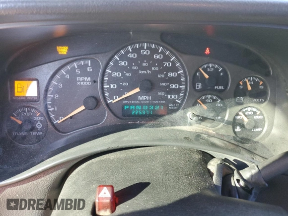 2001 Chevrolet Silverado 1500HD LS z VIN 1GCGC13U11F200328, wystawiony jako Copart lot #79548524 z przebiegiem 225 971 mil mil oraz Szkoda całkowita • Salvage title. Historia ofert i sprzedaży dostępna na DreamBid. Obrazek 9.