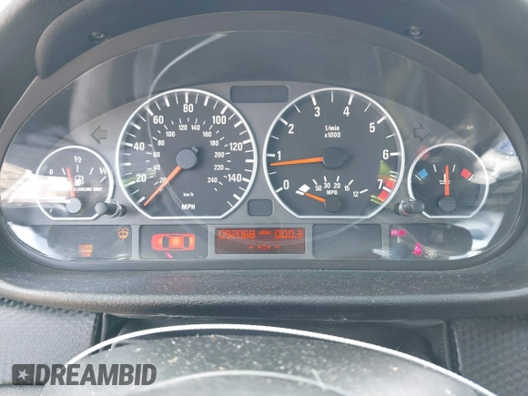 2005 BMW 3 Series 330Ci with VIN WBABD53415PD99377, listed as a IAAI auction lot 41884949 with 92,068 mi miles and . Bid and sale history available at DreamBid. Image 7.