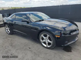 2014 Chevrolet Camaro LT with VIN 2G1FB1E36E9175047, listed as a Copart auction lot 53872545 with 175,912 mi miles and Salvage Title. Bid and sale history available at carsss.com. Image 4.